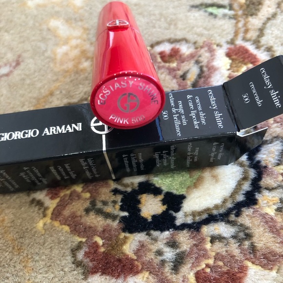 NIB Giorgio Armani ecstasy shine lipstick #500 - Picture 4 of 10